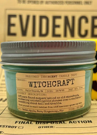 Witchcraft Scented Candle Large | Old Fashioned Glass | 8.4 oz - Presumed Innoscent