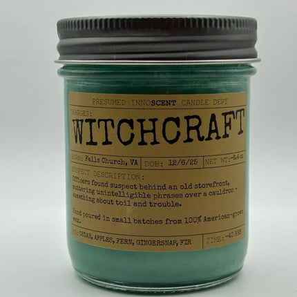 Witchcraft Scented Candle - Presumed Innoscent