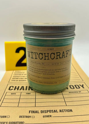 Witchcraft Scented Candle Large | Old Fashioned Glass | 8.4 oz - Presumed Innoscent