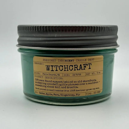 Witchcraft Scented Candle - Presumed Innoscent