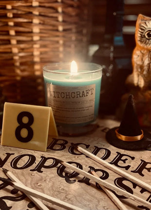 Witchcraft Scented Candle Large | Old Fashioned Glass | 8.4 oz - Presumed Innoscent