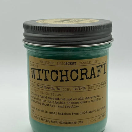 Witchcraft Scented Candle - Presumed Innoscent