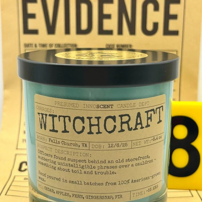 Witchcraft Scented Candle Medium | Jelly Jar | 6.5 oz - Presumed Innoscent