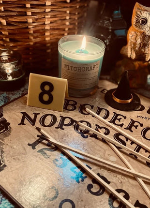 Witchcraft Scented Candle Large | Old Fashioned Glass | 8.4 oz - Presumed Innoscent