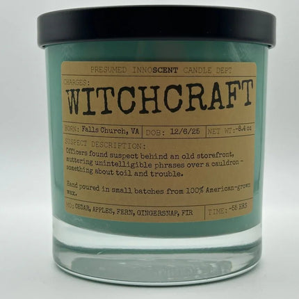 Witchcraft Scented Candle - Presumed Innoscent
