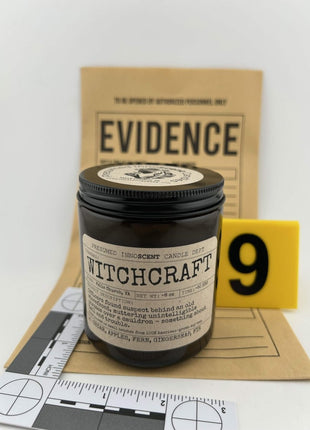 Witchcraft Scented Candle [CLEARANCE] Large | Amber Jar | 8 oz - Presumed Innoscent