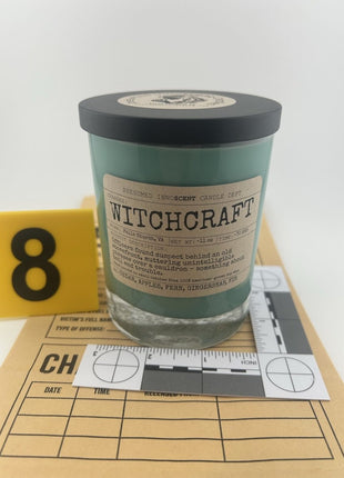 Witchcraft Scented Candle Extra Large | Old Fashioned Glass | 11 oz - Presumed Innoscent